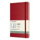 Еженедельник Moleskine CLASSIC WKNT Large 130х210мм 144стр. красный