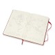 Еженедельник Moleskine CLASSIC WKNT Large 130х210мм 144стр. красный