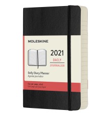 Ежедневник Moleskine CLASSIC SOFT Pocket 90x140мм 400стр. мягкая обложка черный