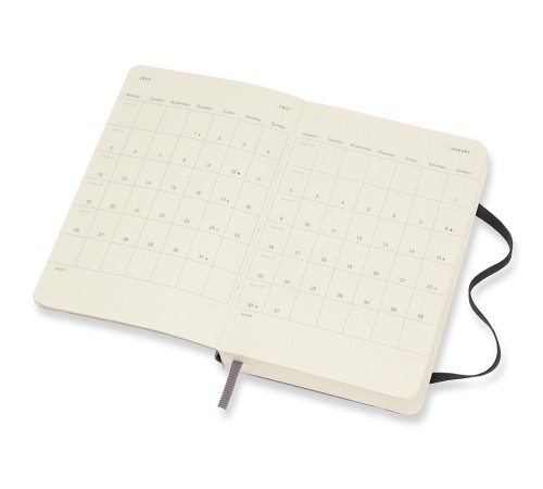 Ежедневник Moleskine CLASSIC SOFT Pocket 90x140мм 400стр. мягкая обложка черный