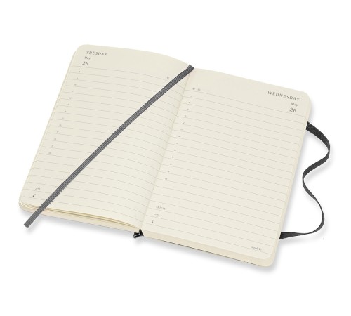 Ежедневник Moleskine CLASSIC SOFT Pocket 90x140мм 400стр. мягкая обложка черный