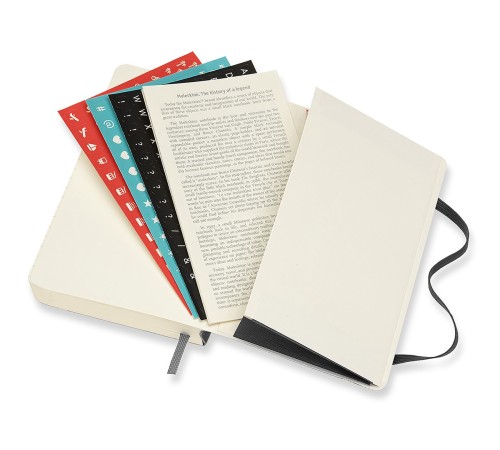 Ежедневник Moleskine CLASSIC SOFT Pocket 90x140мм 400стр. мягкая обложка черный