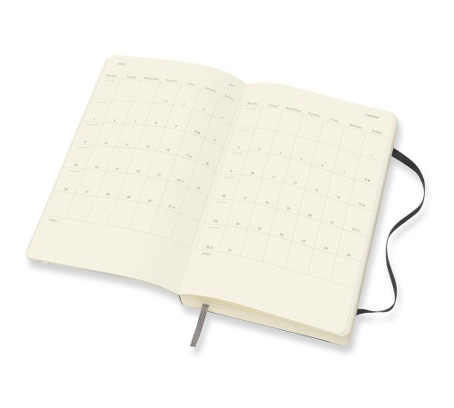Ежедневник Moleskine CLASSIC SOFT Large 130х210мм 400стр. мягкая обложка черный