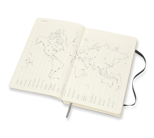 Ежедневник Moleskine CLASSIC SOFT Large 130х210мм 400стр. мягкая обложка черный