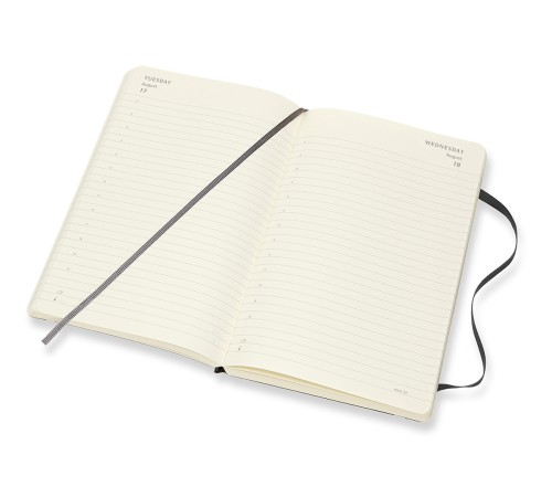 Ежедневник Moleskine CLASSIC SOFT Large 130х210мм 400стр. мягкая обложка черный