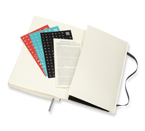 Ежедневник Moleskine CLASSIC SOFT Large 130х210мм 400стр. мягкая обложка черный