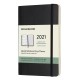 Еженедельник Moleskine CLASSIC SOFT WKNT Pocket 90x140мм 144стр. мягкая обложка черный