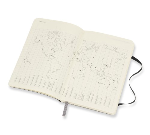Еженедельник Moleskine CLASSIC SOFT WKNT Pocket 90x140мм 144стр. мягкая обложка черный