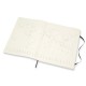 Еженедельник Moleskine CLASSIC SOFT WKNT XL 190х250мм 144стр. мягкая обложка черный