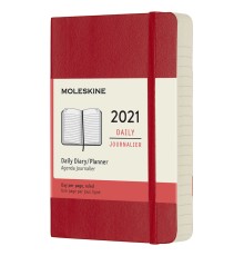 Ежедневник Moleskine CLASSIC SOFT Pocket 90x140мм 400стр. мягкая обложка красный
