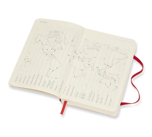 Ежедневник Moleskine CLASSIC SOFT Pocket 90x140мм 400стр. мягкая обложка красный