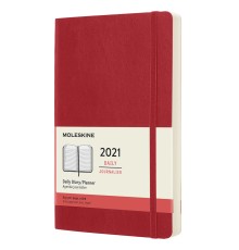 Ежедневник Moleskine CLASSIC SOFT Large 130х210мм 400стр. мягкая обложка красный