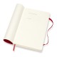 Ежедневник Moleskine CLASSIC SOFT Large 130х210мм 400стр. мягкая обложка красный