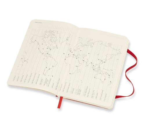 Еженедельник Moleskine CLASSIC SOFT WKNT Pocket 90x140мм 144стр. мягкая обложка красный
