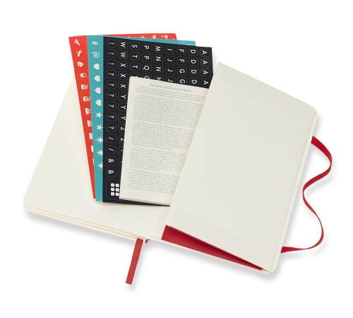 Еженедельник Moleskine CLASSIC SOFT WKNT Pocket 90x140мм 144стр. мягкая обложка красный