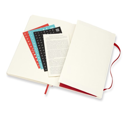 Еженедельник Moleskine CLASSIC SOFT WKNT Large 130х210мм 144стр. мягкая обложка красный