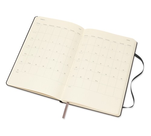 Еженедельник Moleskine ACADEMIC WKNT Large 130х210мм датир.18мес 208стр. черный Еженедельник Moleskine ACADEMIC WKNT Large 130х210мм датир.18мес 208стр. черный