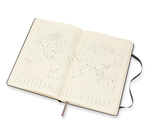 Еженедельник Moleskine ACADEMIC WKNT Large 130х210мм датир.18мес 208стр. черный Еженедельник Moleskine ACADEMIC WKNT Large 130х210мм датир.18мес 208стр. черный