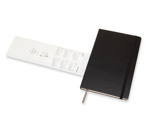 Еженедельник Moleskine ACADEMIC WKNT Large 130х210мм датир.18мес 208стр. черный Еженедельник Moleskine ACADEMIC WKNT Large 130х210мм датир.18мес 208стр. черный