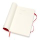 Еженедельник Moleskine ACADEMIC SOFT WKNT Large 130х210мм датир.18мес 208стр. мягкая обложка красный