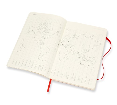 Еженедельник Moleskine ACADEMIC SOFT WKNT Large 130х210мм датир.18мес 208стр. мягкая обложка красный Еженедельник Moleskine ACADEMIC SOFT WKNT Large 130х210мм датир.18мес 208стр. мягкая обложка красный