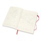 Еженедельник Moleskine ACADEMIC SOFT WKNT Large 130х210мм датир.18мес 208стр. мягкая обложка красный