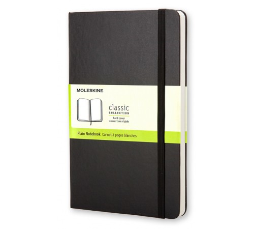 Блокнот Moleskine CLASSIC QP012 Pocket 90x140мм 192стр. нелинованный твердая обложка черный Блокнот Moleskine CLASSIC QP012 Pocket 90x140мм 192стр. нелинованный твердая обложка черный