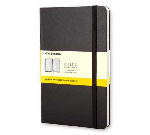Блокнот Moleskine CLASSIC MM712 Pocket 90x140мм 192стр. клетка твердая обложка черный Блокнот Moleskine CLASSIC MM712 Pocket 90x140мм 192стр. клетка твердая обложка черный
