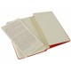 Блокнот Moleskine CLASSIC MM710R Pocket 90x140мм 192стр. линейка твердая обложка красный