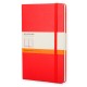 Блокнот Moleskine CLASSIC QP060R Large 130х210мм 240стр. линейка твердая обложка красный