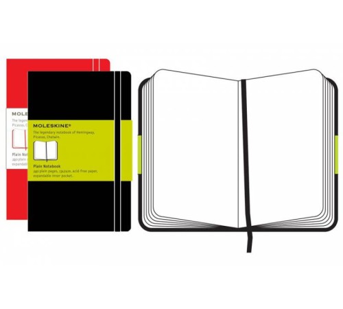 Блокнот Moleskine CLASSIC QP062R Large 130х210мм 240стр. нелинованный твердая обложка красный Блокнот Moleskine CLASSIC QP062R Large 130х210мм 240стр. нелинованный твердая обложка красный