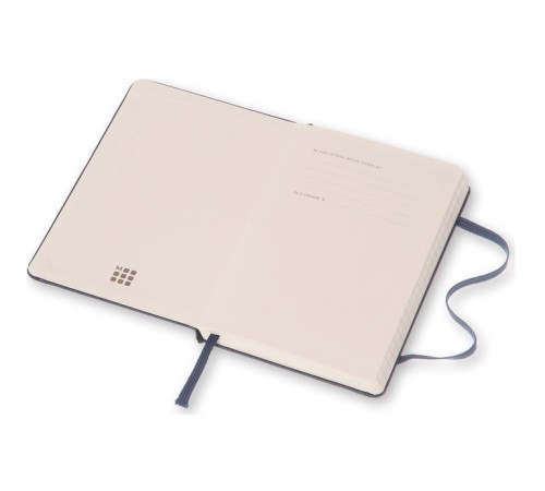 Блокнот Moleskine CLASSIC MM710B20 Pocket 90x140мм 192стр. линейка твердая обложка синий сапфир