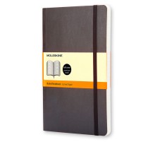 Блокнот Moleskine CLASSIC SOFT QP611 Pocket 90x140мм 192стр. линейка мягкая обложка черный
