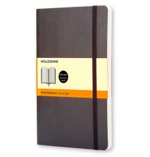Блокнот Moleskine CLASSIC SOFT QP611 Pocket 90x140мм 192стр. линейка мягкая обложка черный
