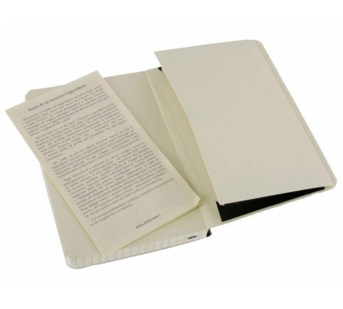 Блокнот Moleskine CLASSIC SOFT QP612 Pocket 90x140мм 192стр. клетка мягкая обложка черный