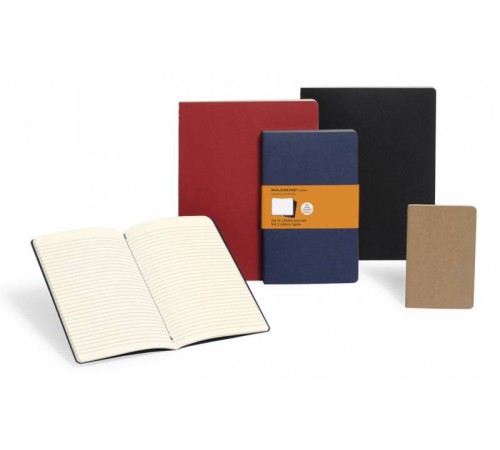 Блокнот Moleskine CAHIER JOURNAL QP311 Pocket 90x140мм обложка картон 64стр. линейка черный (3шт) Блокнот Moleskine CAHIER JOURNAL QP311 Pocket 90x140мм обложка картон 64стр. линейка черный (3шт)