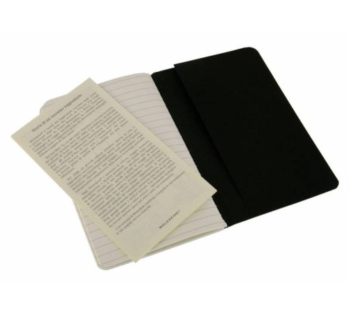 Блокнот Moleskine CAHIER JOURNAL QP311 Pocket 90x140мм обложка картон 64стр. линейка черный (3шт) Блокнот Moleskine CAHIER JOURNAL QP311 Pocket 90x140мм обложка картон 64стр. линейка черный (3шт)