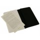 Блокнот Moleskine CAHIER JOURNAL QP313 Pocket 90x140мм обложка картон 64стр. нелинованный черный (3шт)