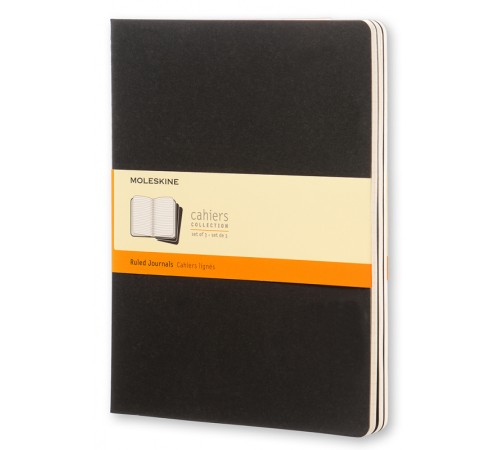 Блокнот Moleskine CAHIER JOURNAL QP321 XLarge 190х250мм обложка картон 120стр. линейка черный (3шт) Блокнот Moleskine CAHIER JOURNAL QP321 XLarge 190х250мм обложка картон 120стр. линейка черный (3шт)