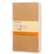 Блокнот Moleskine CAHIER JOURNAL QP416 Large 130х210мм обложка картон 80стр. линейка бежевый (3шт)