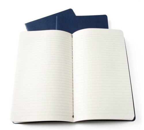 Блокнот Moleskine CAHIER JOURNAL QP421 XLarge 190х250мм обложка картон 120стр. линейка бежевый (3шт)