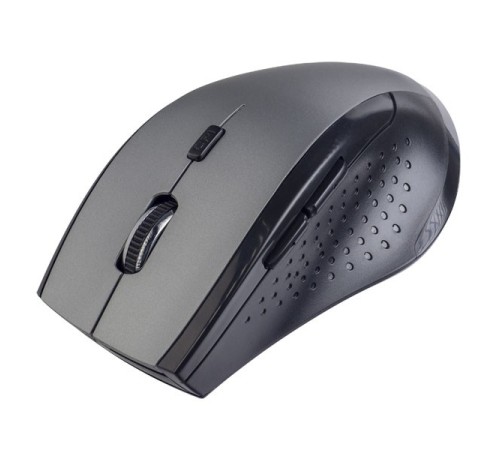 Perfeo мышь беспров., оптич. "DAILY", 6 кн, DPI 800-1600, USB, серый металик [PF_A4508]