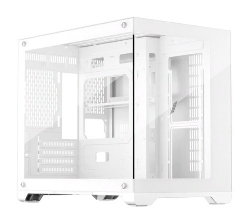 Корпус 1STPLAYER MEGAVIEW MV6-T White / mATX / MV6-TP-WH