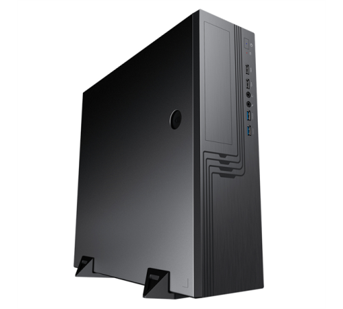 Корпус Slim Case Powerman EL555 Black PM-450TFX,80+Bronze U3.0*2+U2*2+2*combo Audio: fan 9cm; intrusion switch mATX, Mini-ITX (6188897)