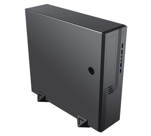 Корпус Slim Case Powerman EL555 Black PM-450TFX,80+Bronze U3.0*2+U2*2+2*combo Audio: fan 9cm; intrusion switch mATX, Mini-ITX (6188897)