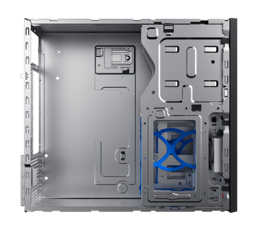 Корпус Slim Case Powerman EL555 Black PM-450TFX,80+Bronze U3.0*2+U2*2+2*combo Audio: fan 9cm; intrusion switch mATX, Mini-ITX (6188897)