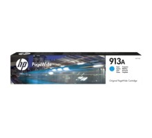 Картридж струйный HP 913A F6T77AE голубой (3000стр.) для HP PW 352dw/377dw/Pro 477dw/452dw