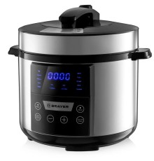 BRAYER BR2400 Мультиварка, 900 Вт, 5 л, 12 программ,сенсор.упр,таймер 24 ч