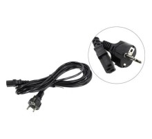 Exegate ES280997RUS Кабель питания ExeGate Special PC-5S (Евровилка Schuko->С13) 3*0.5mm2, CCA, черный, 5м.
