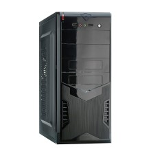 Exegate EX280386RUS Корпус Miditower Exegate CP-604 Black, ATX, <CP350W, 80mm>, 2*USB, Audio